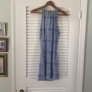 Elle Kai, light weight nautical cocktail dress!